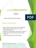 Presentation1 Reciprocating Compressor