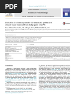 Evaluation of Solvent System For The Enzymatic Synthesis of Ethanol-Based Biodiesel From Sludge Palm Oil (SPO)