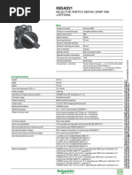 XB5AD21 2 Position Maintenance Switch