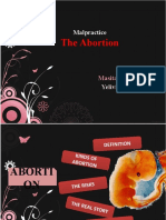 The Abortion: Malpractice