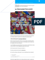 Setting Up a React Project From Scratch – Codeburst