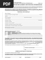 Home Repair Contract Template PDF Download PDF