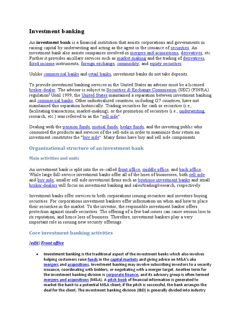 What Is Anon Ib In Investment Banking? Breaking Down The Complexities. - uw8d8dd