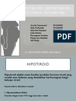 Asuhan Gizi pada Hipotiroid, Hipertiroid, dan Cushing Syndrome