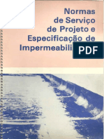 ENCOL - 31 - Normas de Serviço de Projeto e Especificação de Impermeabilização PDF