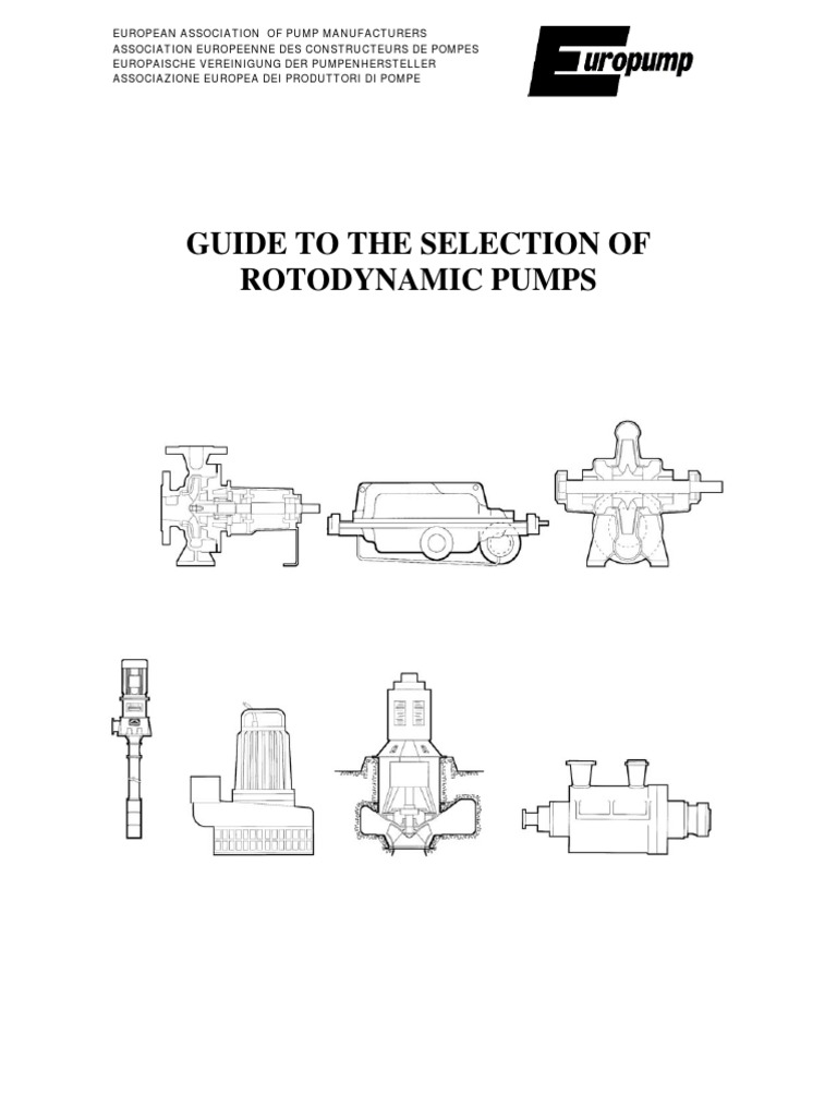Guide To The Selection of Rotodynamic Pumps Final PDF | PDF | Pump ...