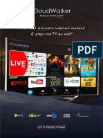 CloudWalker Smart TV Catalogue