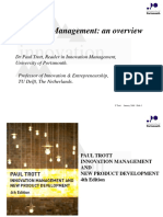 Trott - Innovation Management Overview