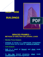 High-rise building lateral load analysis methods