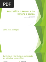 Matemática e Música
