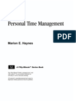 Personal Time Management-Viny