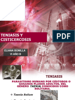 Teniasis y Cisticercosis