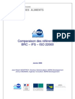 Comparaison Des Référentiels BRC - IFS - ISO 22000