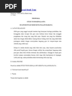 Contoh Proposal Study Tour