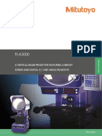 Mitutoyo - Projektor Pomiarowy PJ-A3000 - PRE1162 (2) - 2011 EN