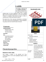 Vanadium (V) Oxide