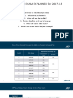 Apush Exam Explained For 2017-18