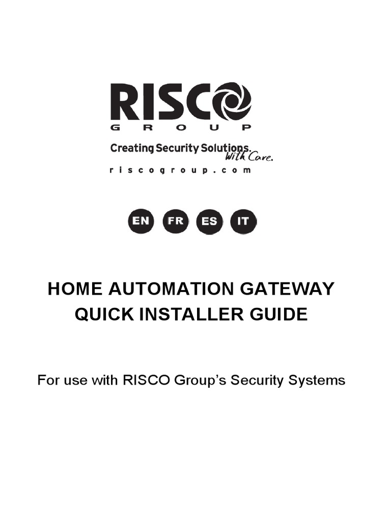 5IN2538 B Home Automation Gateway Quick Installer Guide PDF | PDF ...