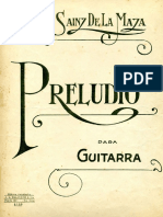 Sainz de La Maza Preludio PDF