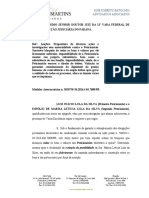 Petição Lula - Desbloqueio de Bens