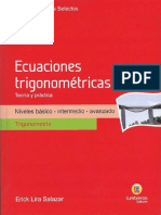Ecuaciones Trigonometricas Trigonometría 