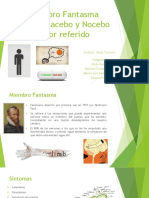 Miembro Fantasma, Efecto Placebo y Nocebo, Dolor Referido