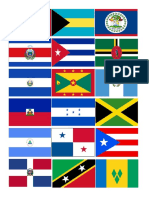 Banderas de America y Las Antillas