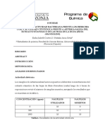 Actividad Citotoxica y Antibacteriana