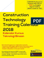 Innovacia Training Calendar 2018