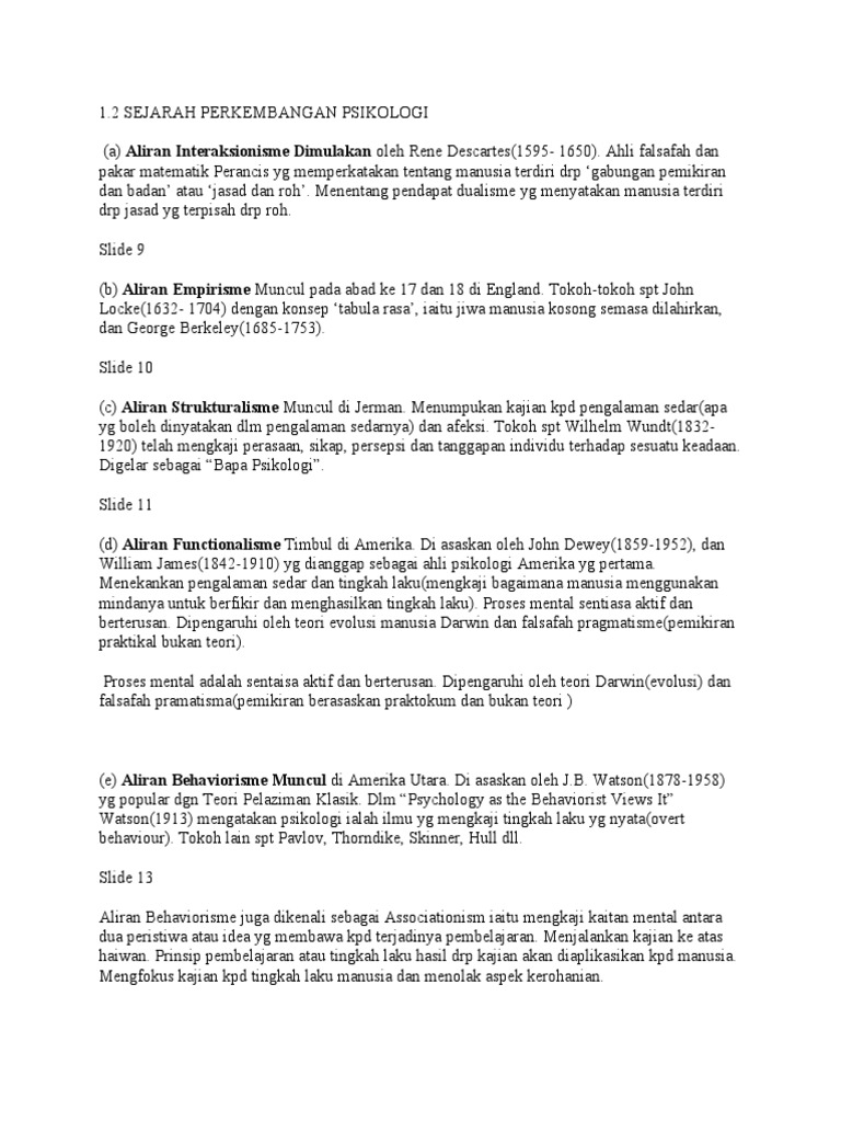 Teori Psikologi Pdf