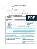 Sesión de Aprendizaje n16