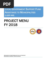 Project Menu