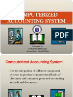 Computerized Accounting System