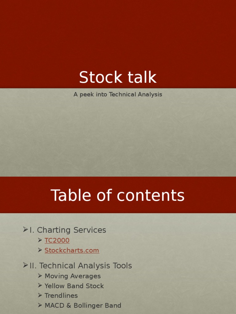 Technical Analysis for Stock Trading | PDF | Technical Analysis | Stocks