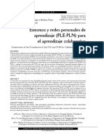 Entornos Redes Personales Aprendizaje Ple Pln