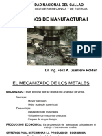 Mecanizado de metales: tipos de viruta y procesos de fabricación industrial