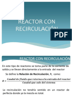 Reactores con recirculación