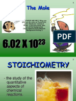 The Mole: Chemistry I HD - Chemistry I - ICP - Handouts