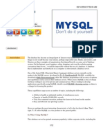 Beginning MySQL Tutorial
