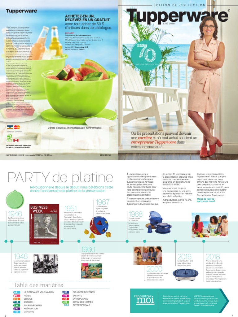 Tupperware Catalog - Summer 2018 by Crazy Party Sales - Issuu