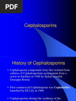 Generations of Cephalosporins With Mnemonics | PDF