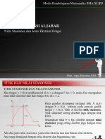 Nilai Stasioner Dan Ekstrim Fungsi - PPSX