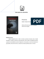 Presencia Guia Docente PDF