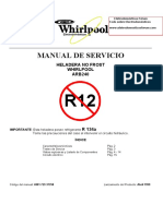 Manual de Servicio WHIRLPOOL - ARB240