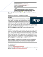 Original Research Article: Pengembangan Modul Pembelajaran Fisika Berbasis Problem Based