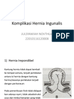 Komplikasi Hernia Ingunalis