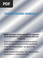 Farmacologie Generala