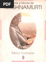 Vida e Morte de Krishnamurti - Mary Lutyens