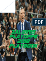 Zalgiris Playoffs 2018 Playbook 