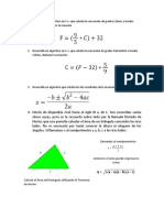 Taller Individual de algoritmo